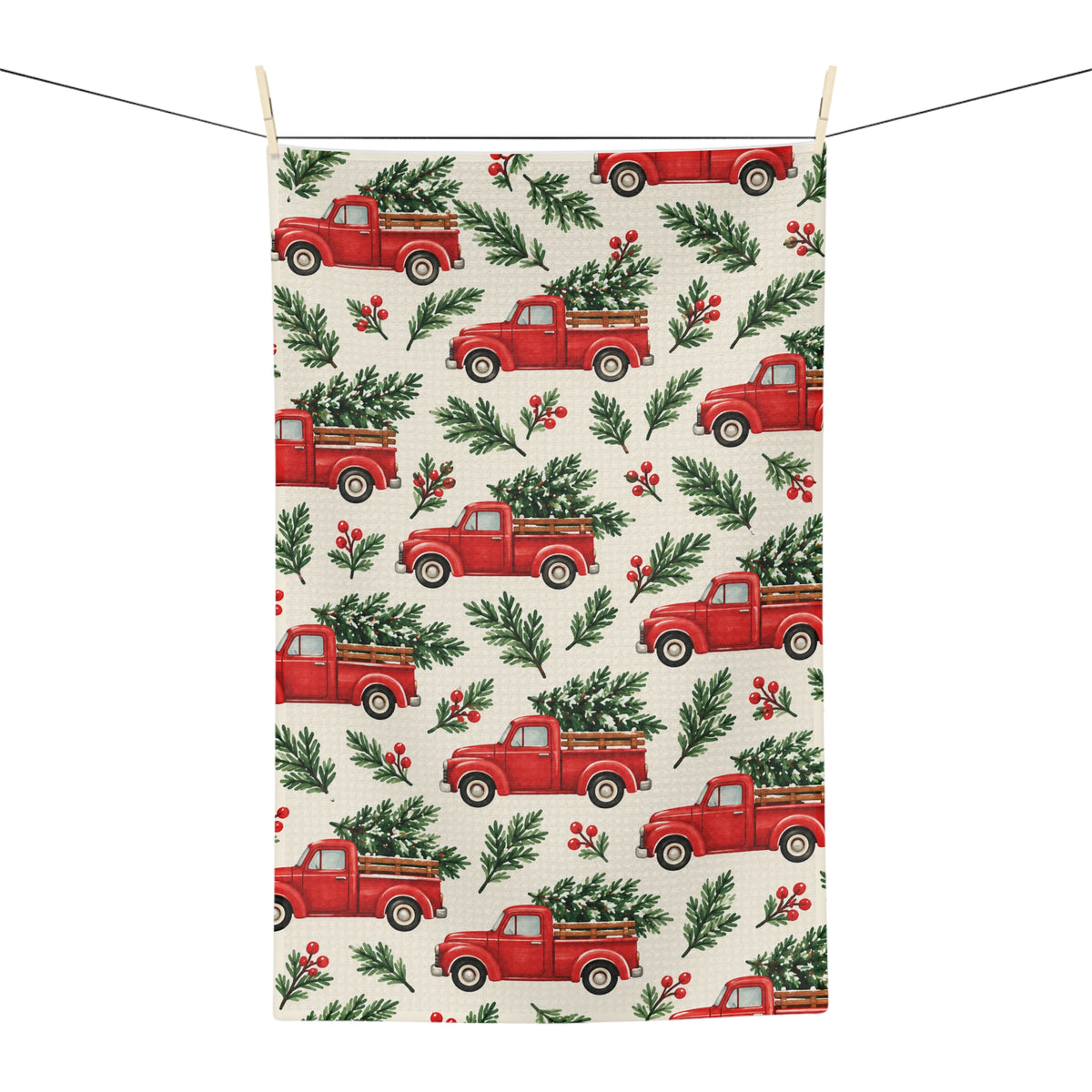 Home for Christmas Microfiber Tea Towel