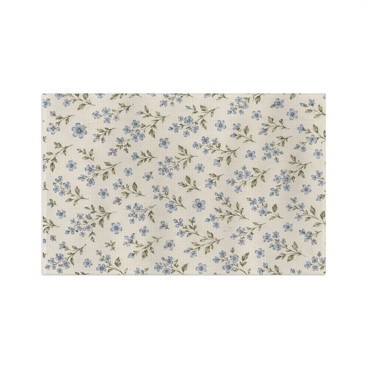 Blue Meadow Microfiber Tea Towel