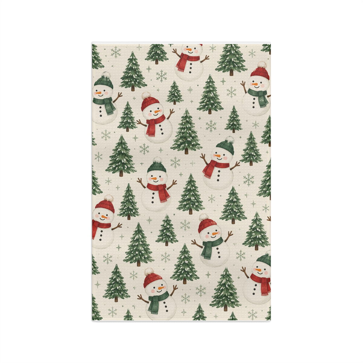 Snow Day Microfiber Tea Towel