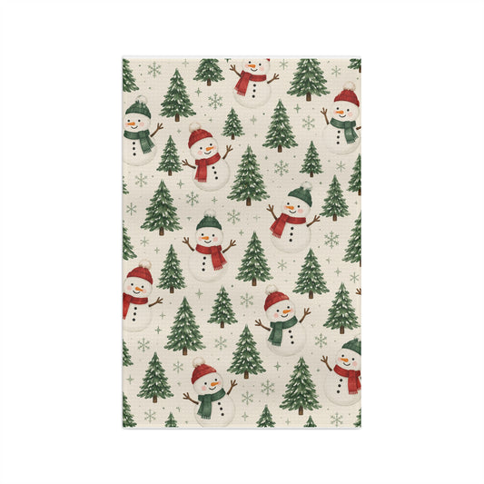Snow Day Microfiber Tea Towel