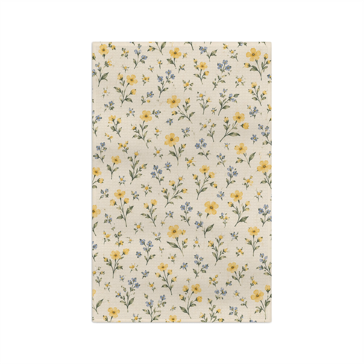 Buttercup Mini Floral Microfiber Tea Towel