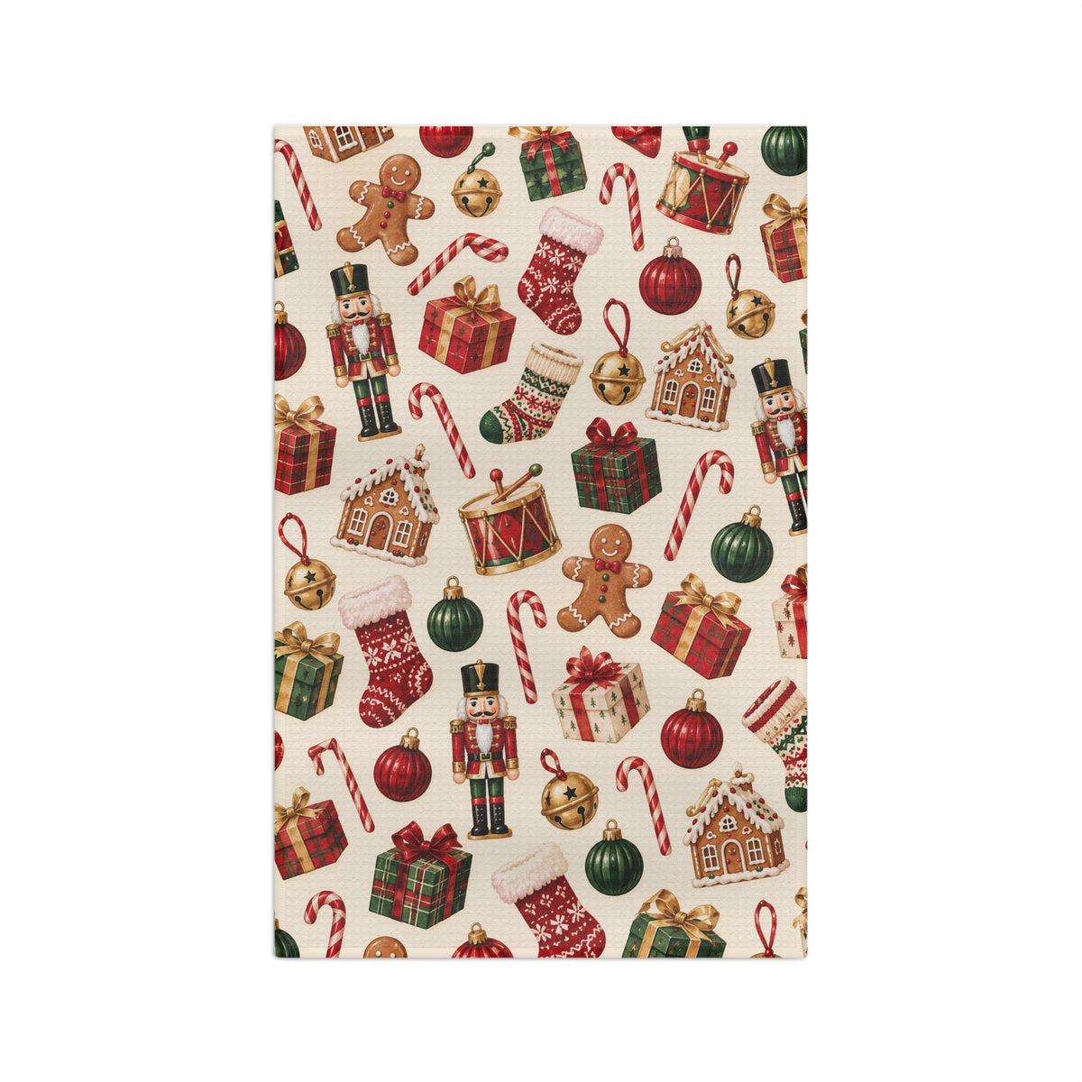 Merry & Bright Microfiber Tea Towel