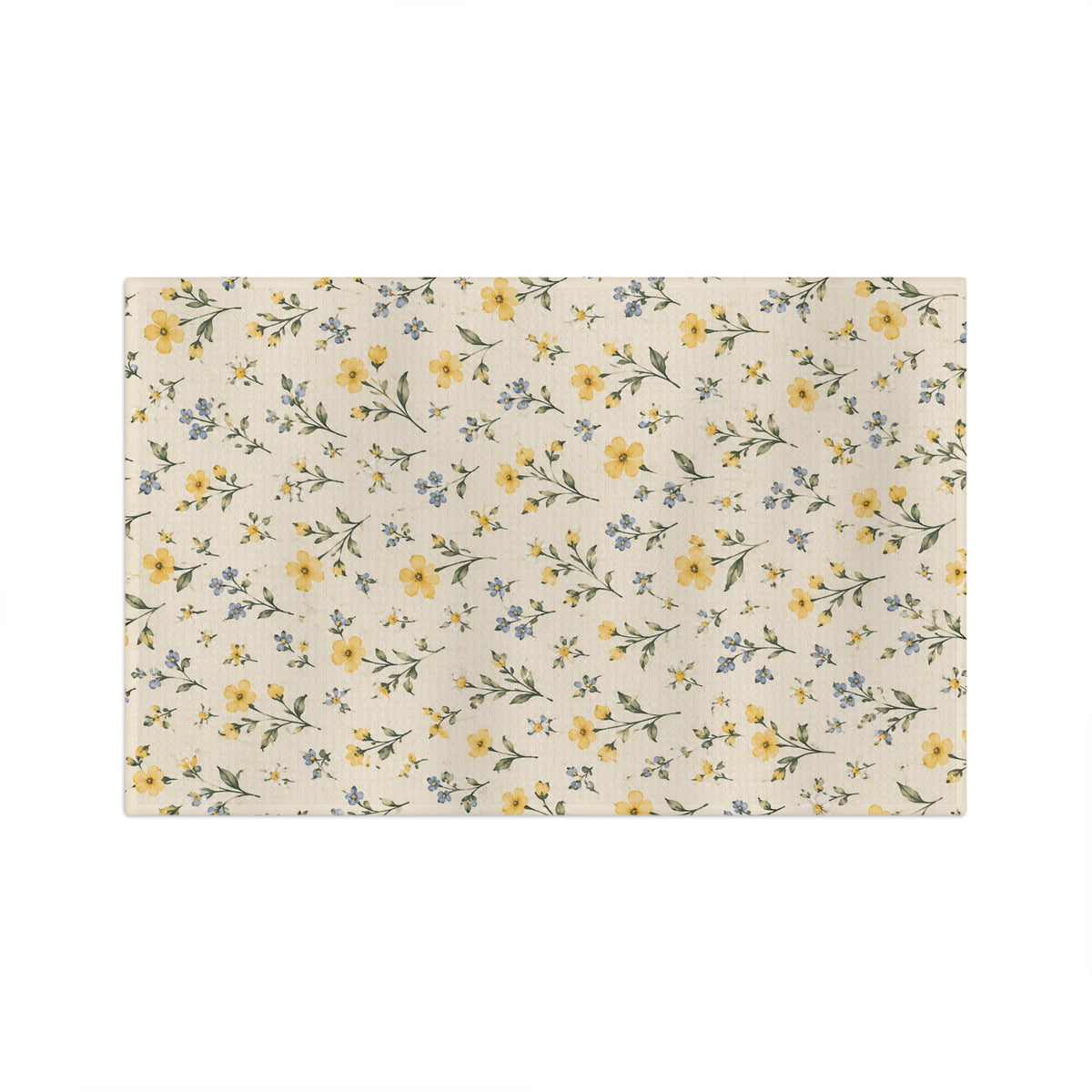 Buttercup Mini Floral Microfiber Tea Towel