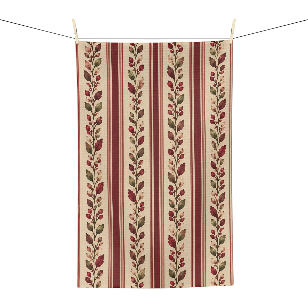 Autumn Stripe Microfiber Tea Towel