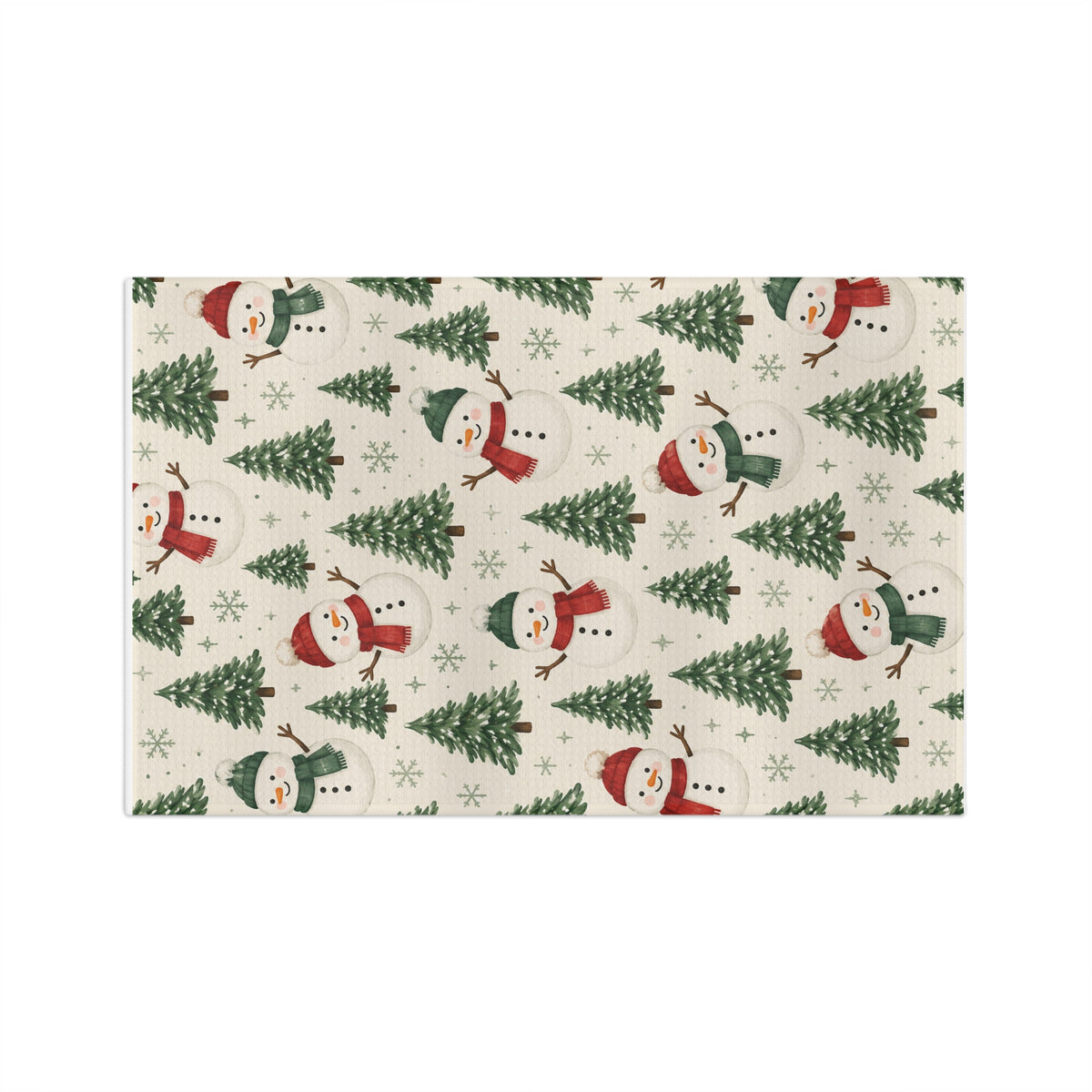 Snow Day Microfiber Tea Towel