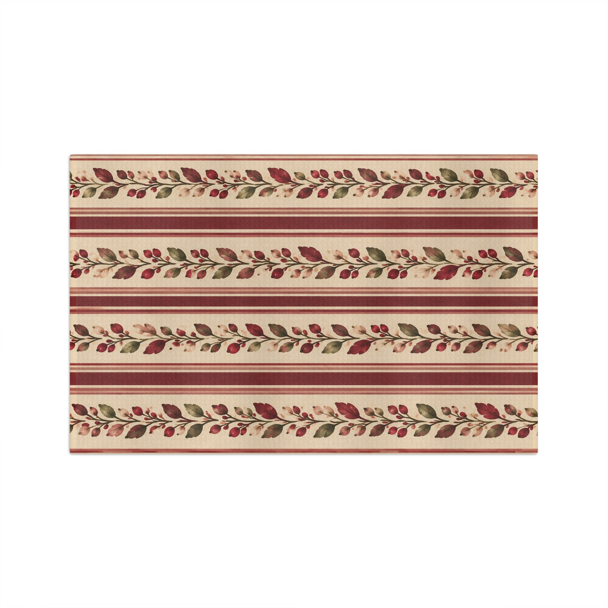 Autumn Stripe Microfiber Tea Towel