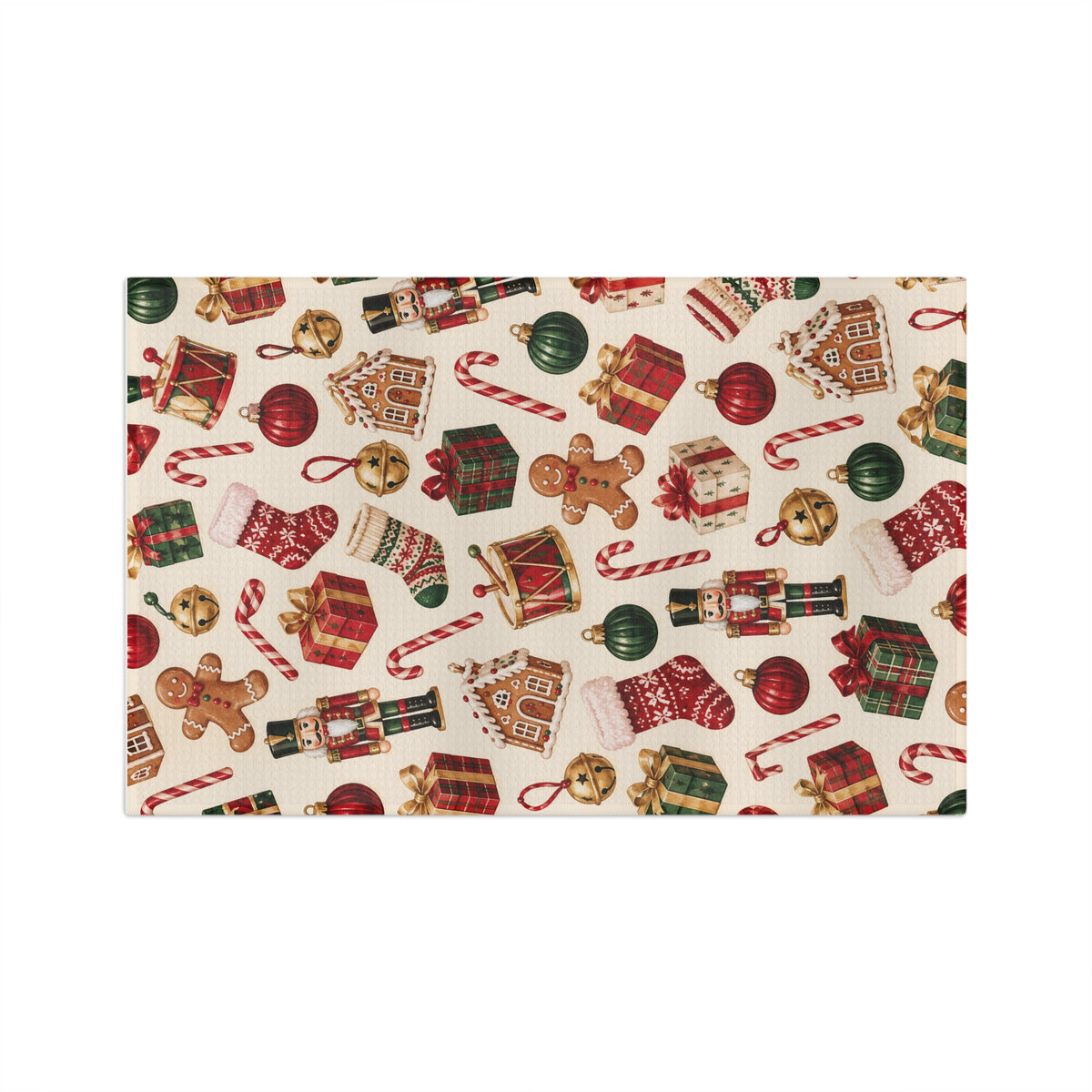 Merry & Bright Microfiber Tea Towel