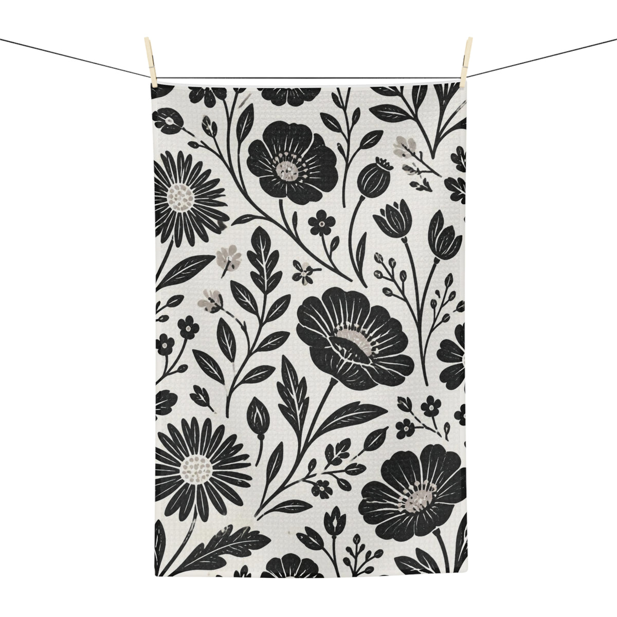 Ink & Bloom Microfiber Tea Towel