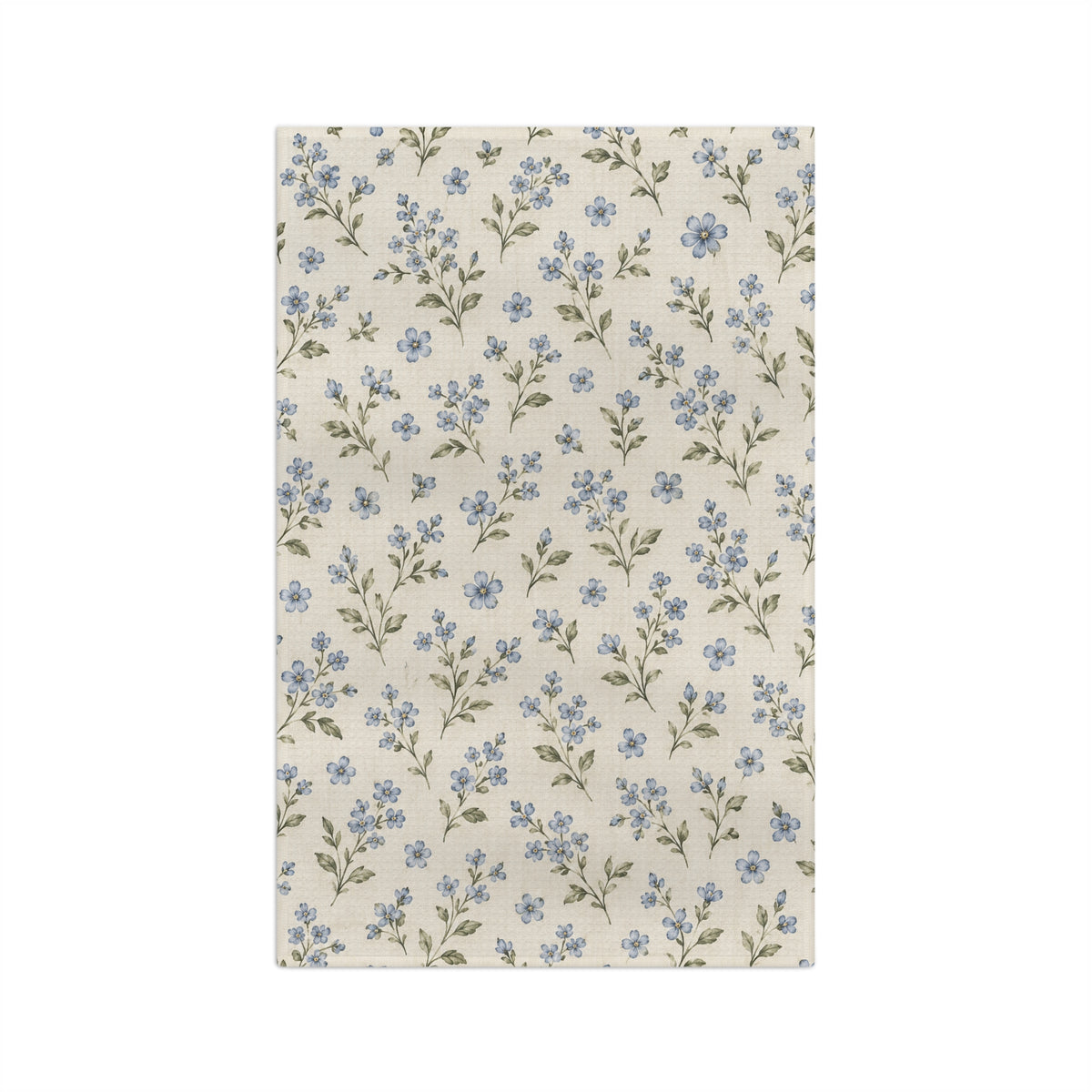 Blue Meadow Microfiber Tea Towel