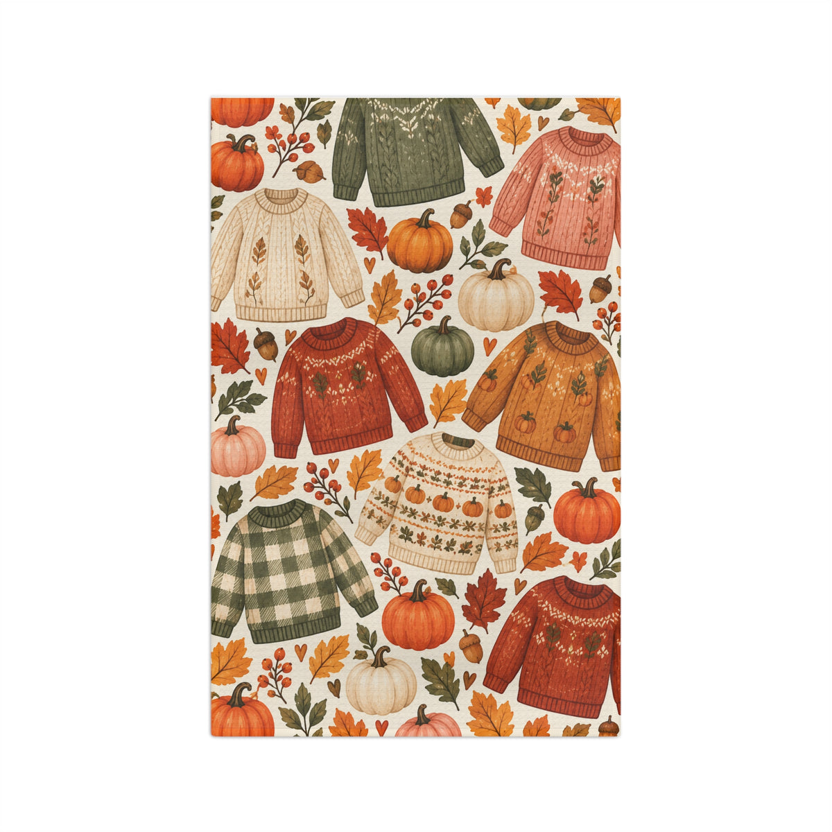 Sweater Weather Microfiber Tea Towel
